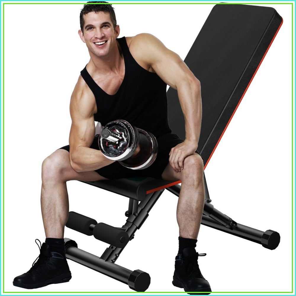 Home Gym Exercise - Adjustable Weight Bench for Home Gym,