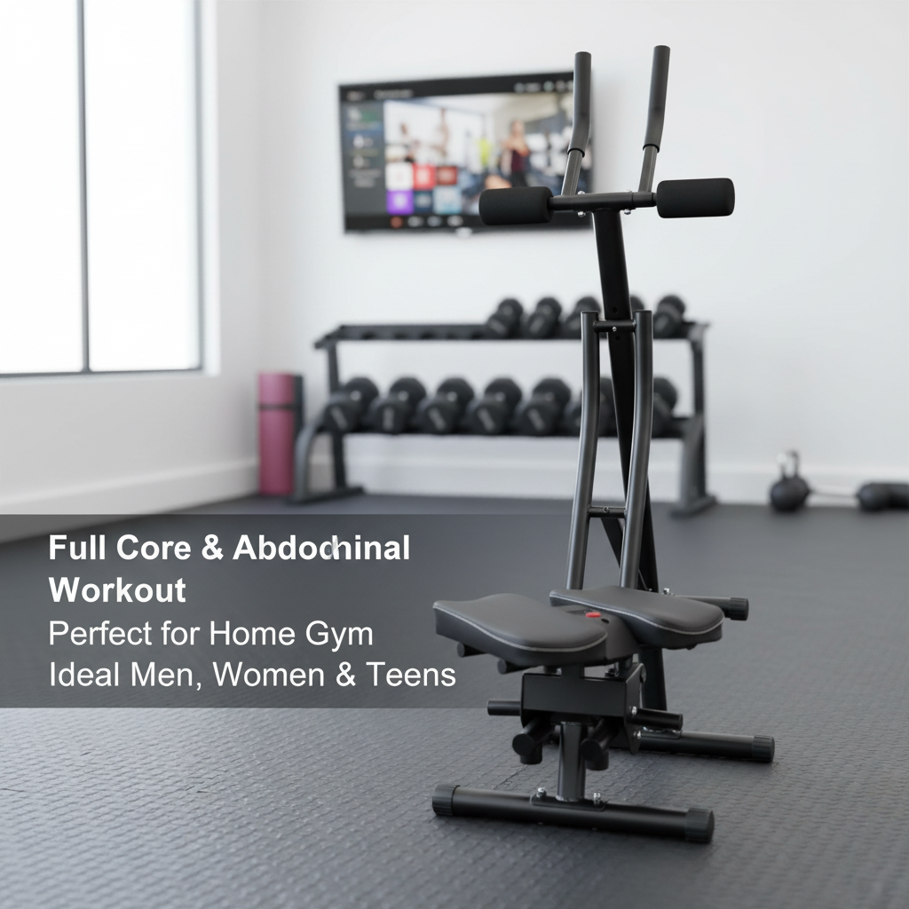 Home Gym Gear - Foldable Ab Machine for Home Gym,