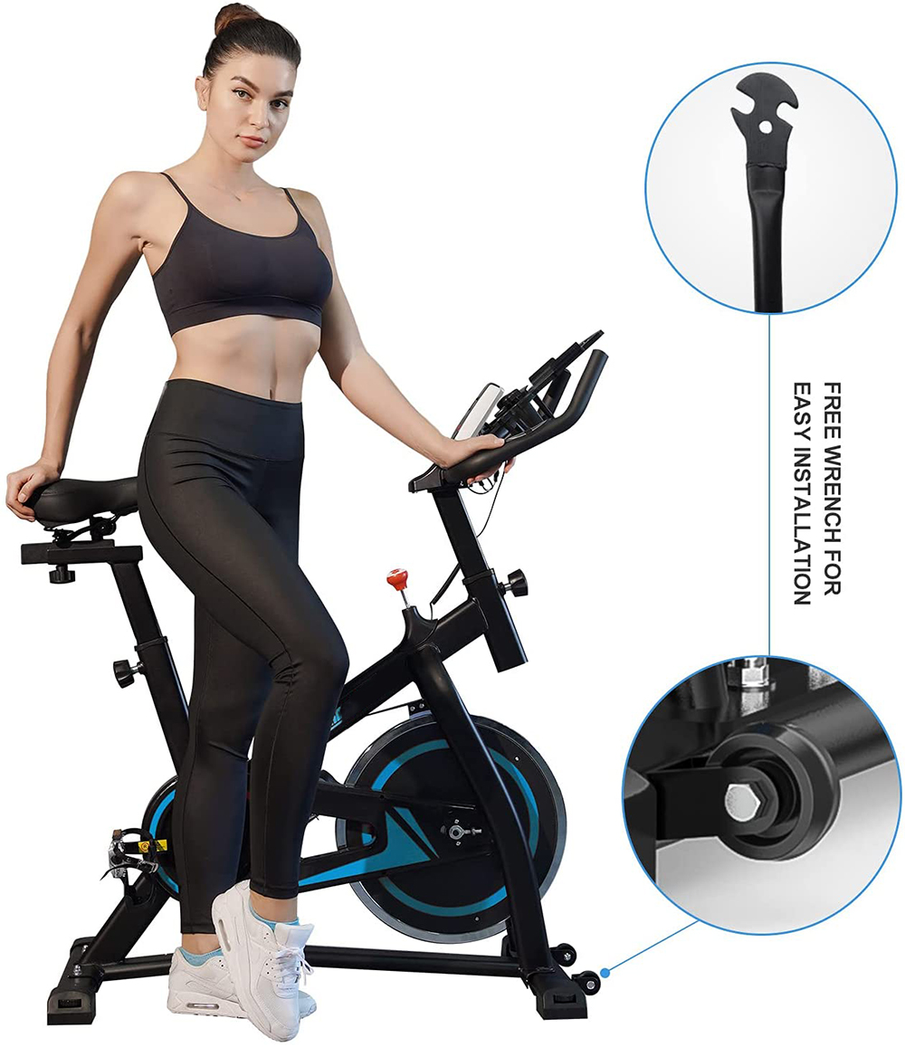 Home Gym Bike - Workout Home Indoor Fitness Trainer Bike