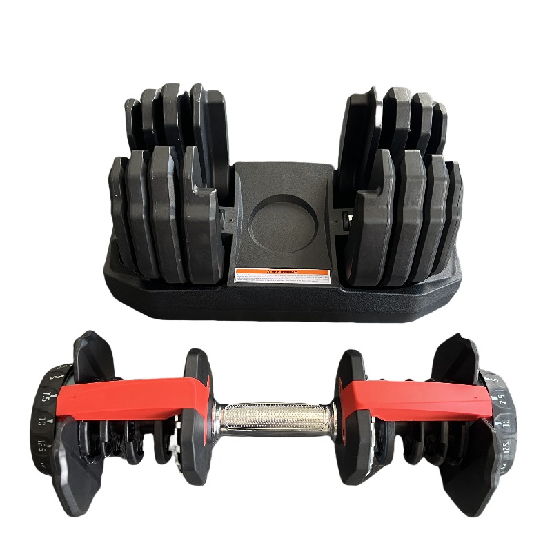 Home Gym Gear - 24kg New Arrival Quick Adjustment Dumbbells