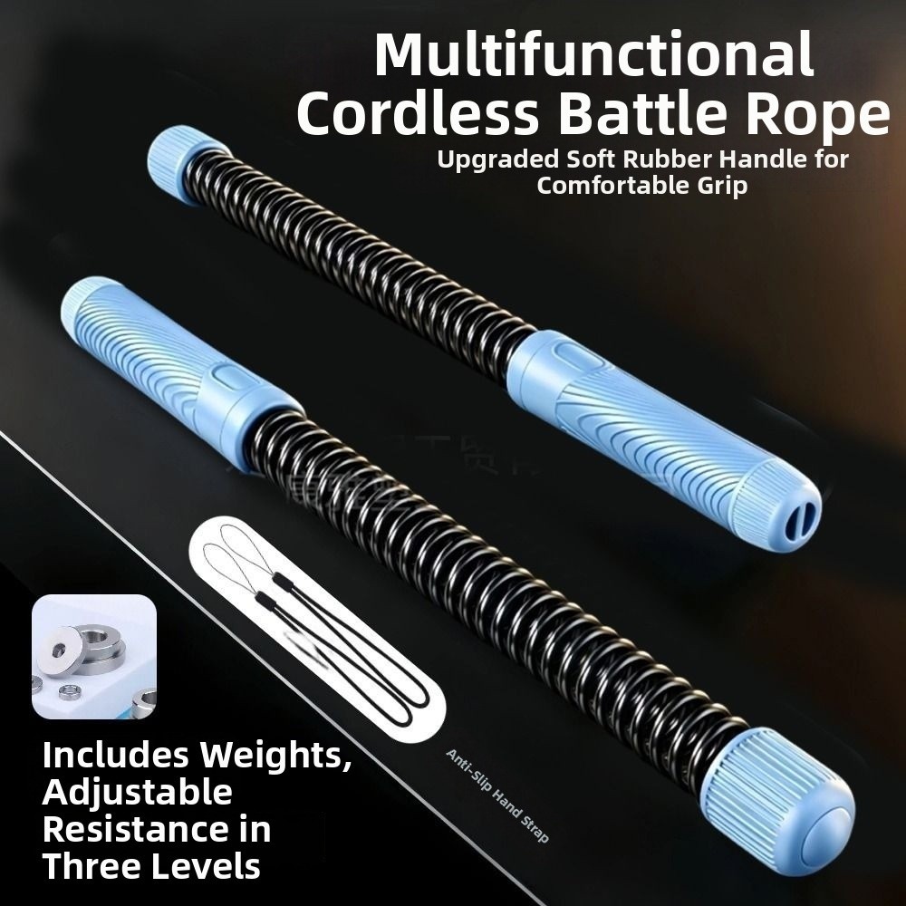 2pcs Non Slip Handle Cordless  - Battle Rope Heavy recensione e prezzo