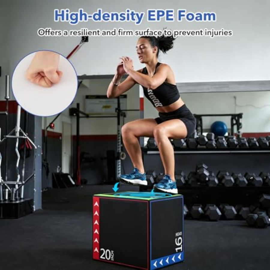 Home gym plyometric jump box:  - Home Gym Jump Box recensione e prezzo