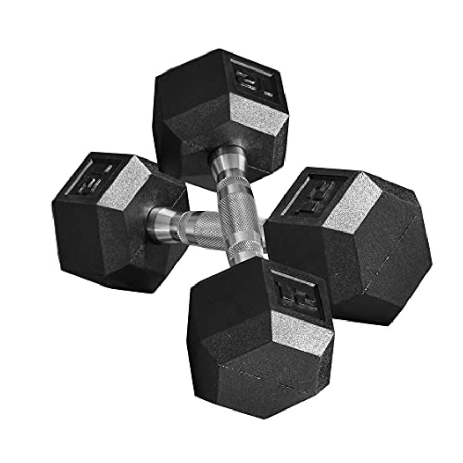 40lbs/45lbs/50lbs Rubber Dumbb - Home Gym Kit For Men recensione e prezzo
