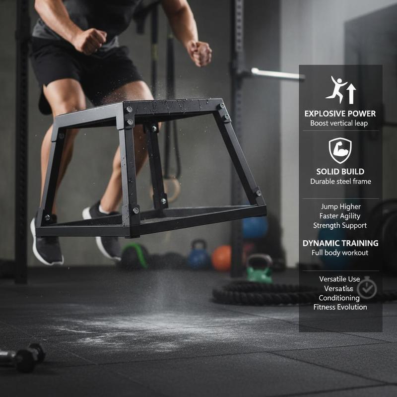 Steel Jumping Platform 12 Inch - Home Gym Exercise recensione e prezzo