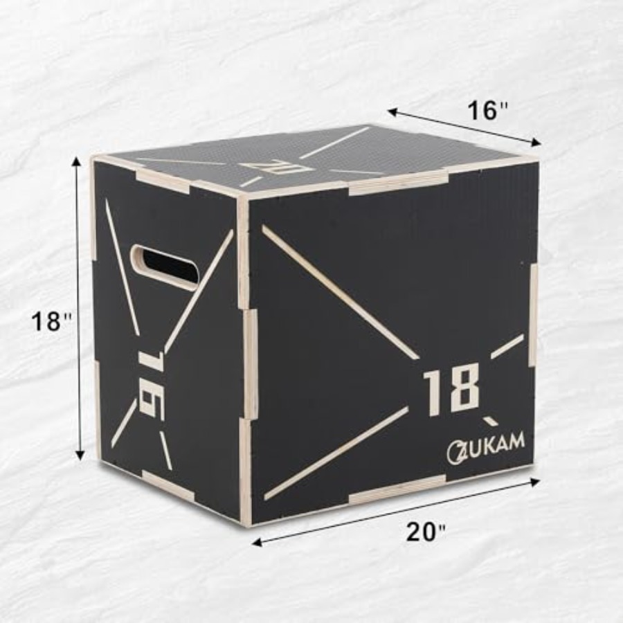 Non-Slip Wood Plyometric Jump  - Home Gym Jump Box recensione e prezzo