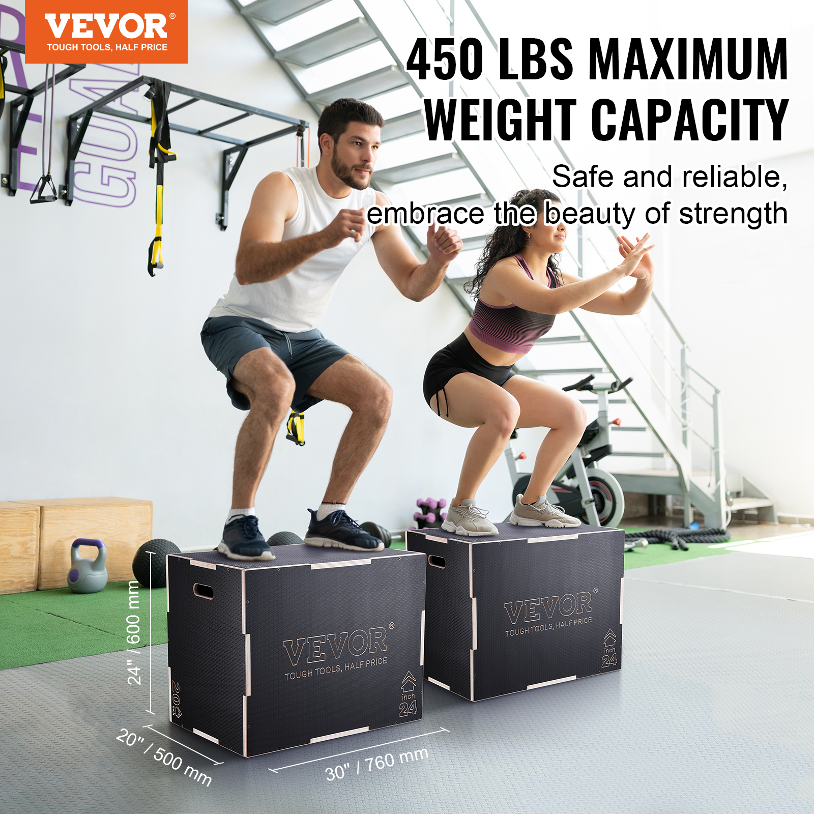 VEVOR 3 in 1 Plyometric Jump B - Home Gym Jump Box recensione e prezzo