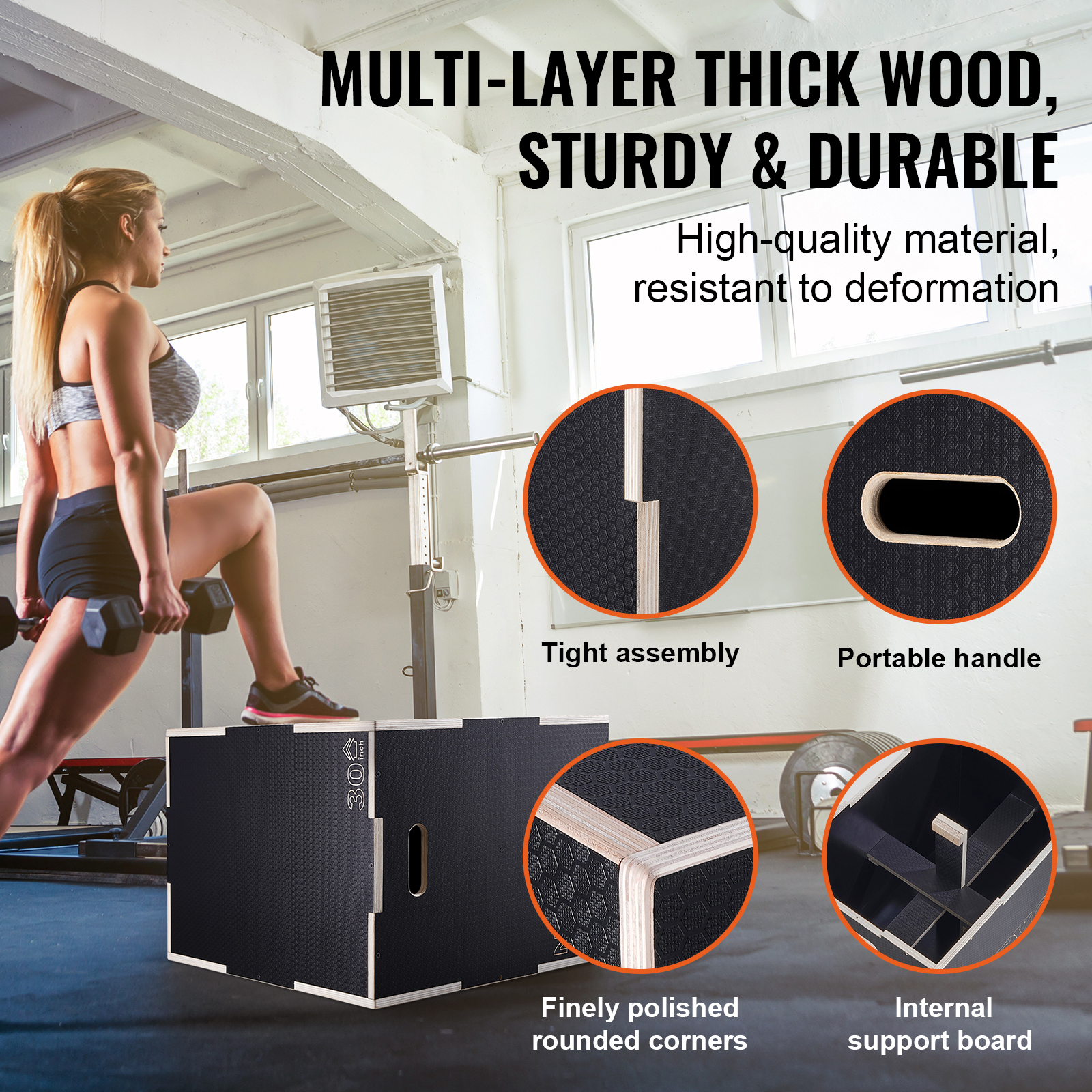 VEVOR 3 in 1 Plyometric Jump B - Home Gym Jump Box recensione e prezzo
