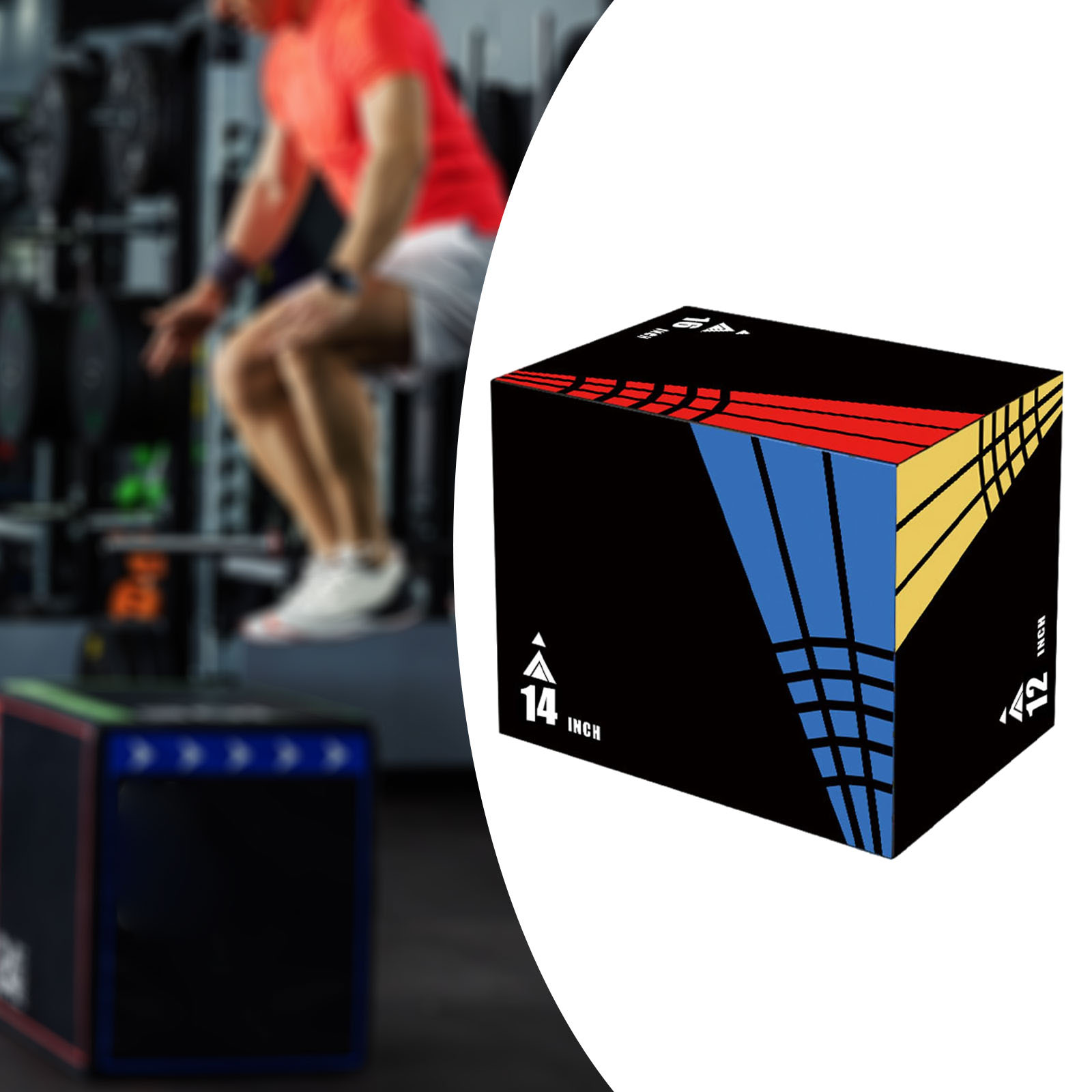 3-in-1Jump Box Plyometric Box  - Home Gym Jump Box recensione e prezzo