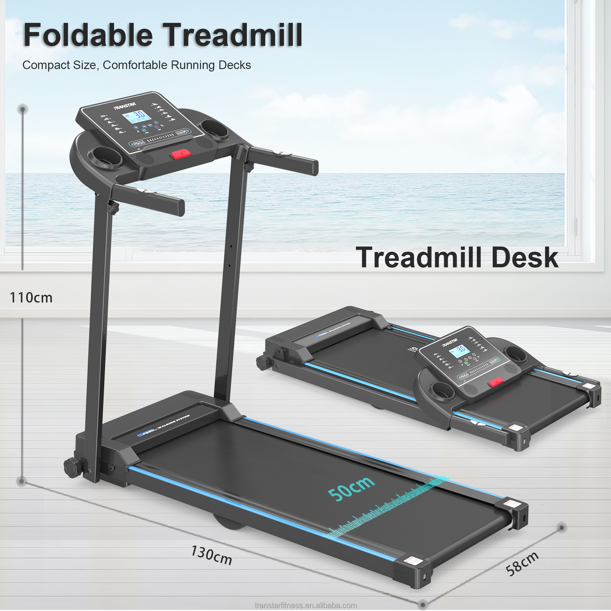 2.5HP Motor Foldable Electric  - Home Gym Academy recensione e prezzo