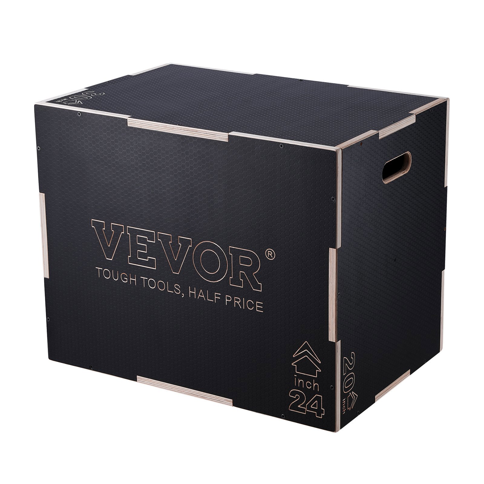 Wooden Plyo Box 30/24/20 Inch  - Home Gym Jump Box recensione e prezzo