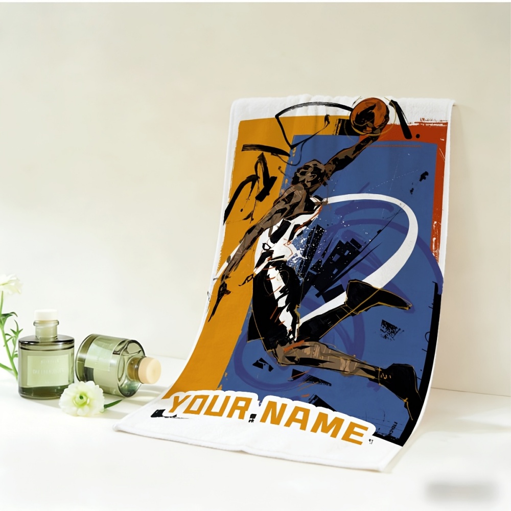2pcs Name/Text Basketball Towe - Home Gym Academy recensione e prezzo