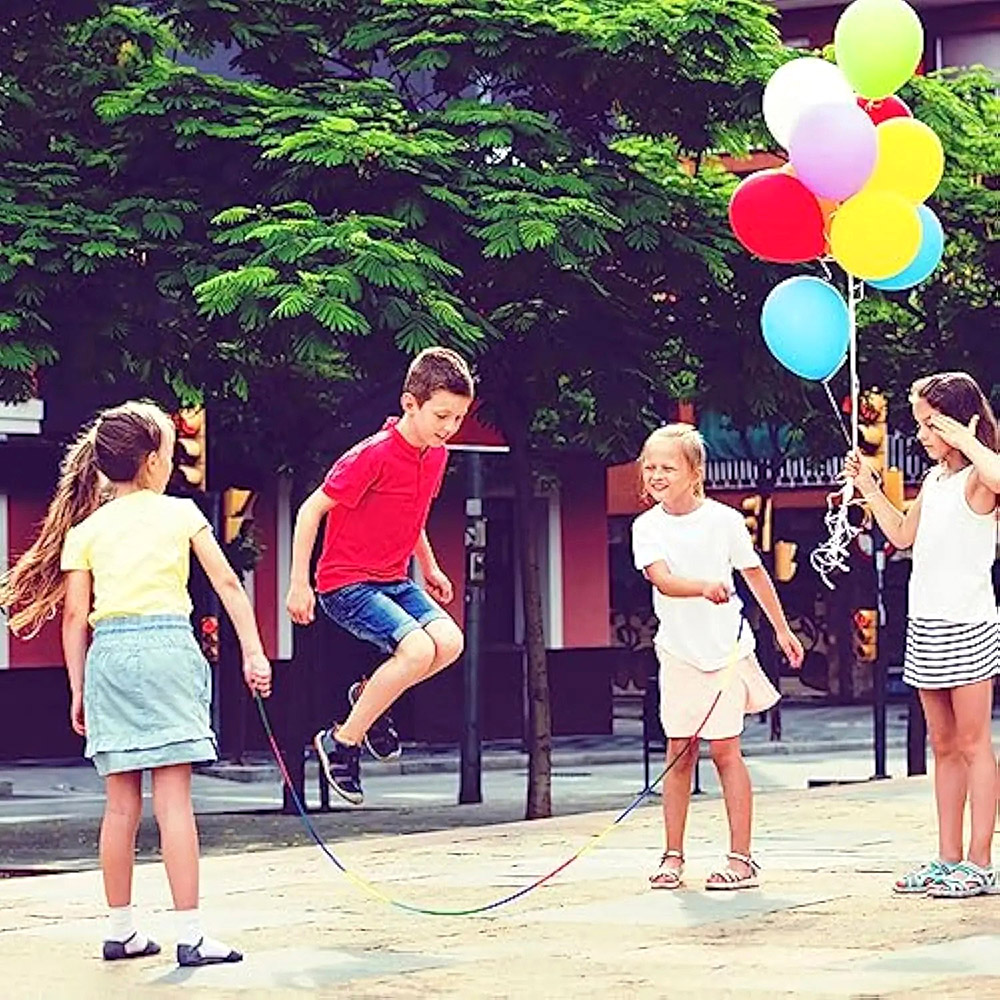 5M Rainbow Long Jump Rope for  - Speed Parachute Sprint recensione e prezzo