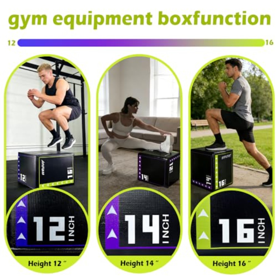 Home gym exercise box: foam bl - Home Gym Jump Box recensione e prezzo
