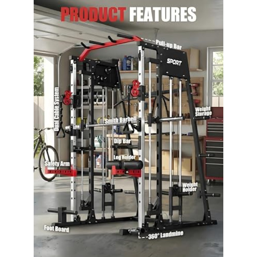 Smith Machine Home Gym All in  - Home Gym Smith recensione e prezzo