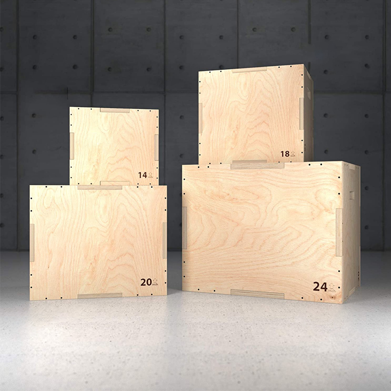 3 In 1 Wooden Fitness Plyometr - Home Gym Jump Box recensione e prezzo