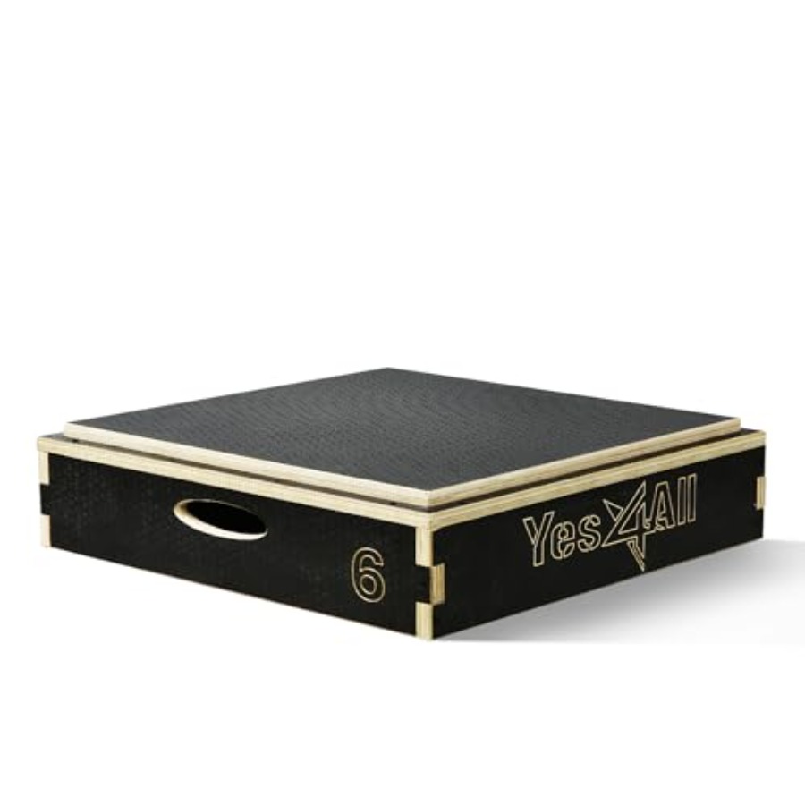 3 in 1 Wooden Plyo Box for Jum - Home Gym Jump Box recensione e prezzo