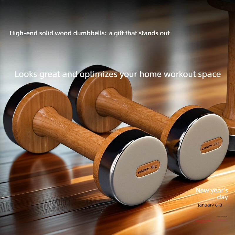 Wood & Steel Adjustable Dumbbe - Home Gym Dumbbell Set recensione e prezzo