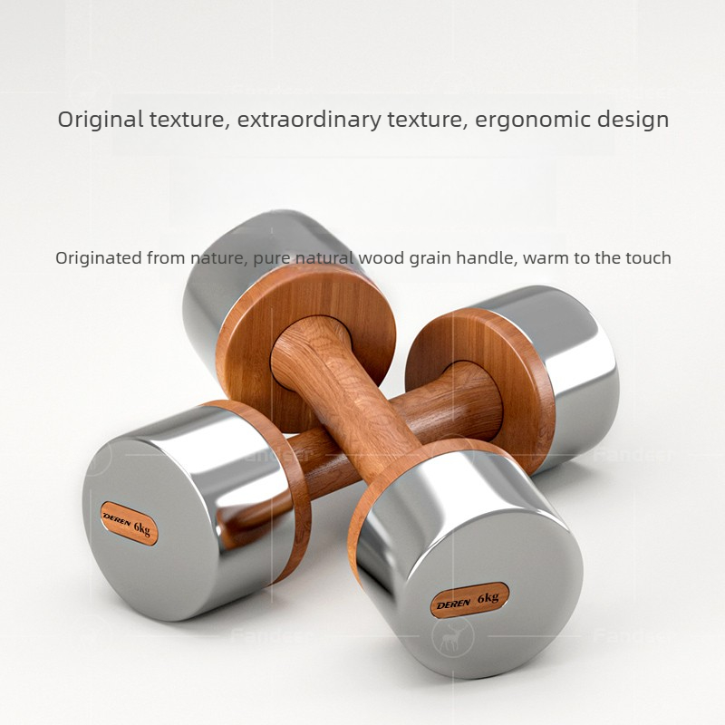 Wood & Steel Adjustable Dumbbe - Home Gym Dumbbell Set recensione e prezzo