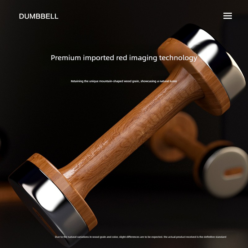 Wood & Steel Adjustable Dumbbe - Home Gym Dumbbell Set recensione e prezzo
