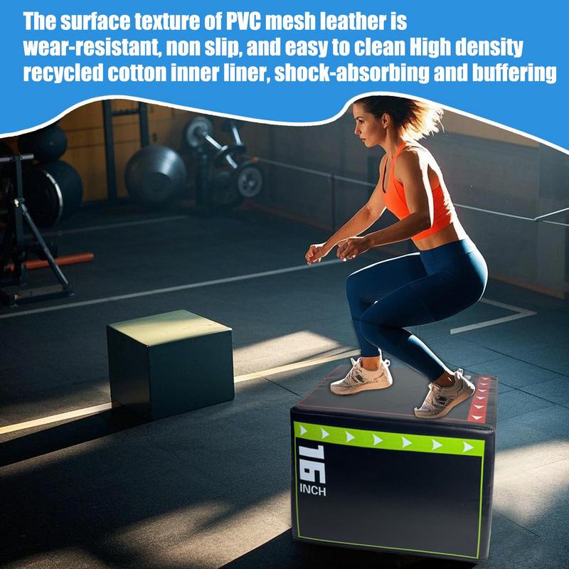 Plyometric Jump Box Shockproof - Home Gym Kit For Men recensione e prezzo