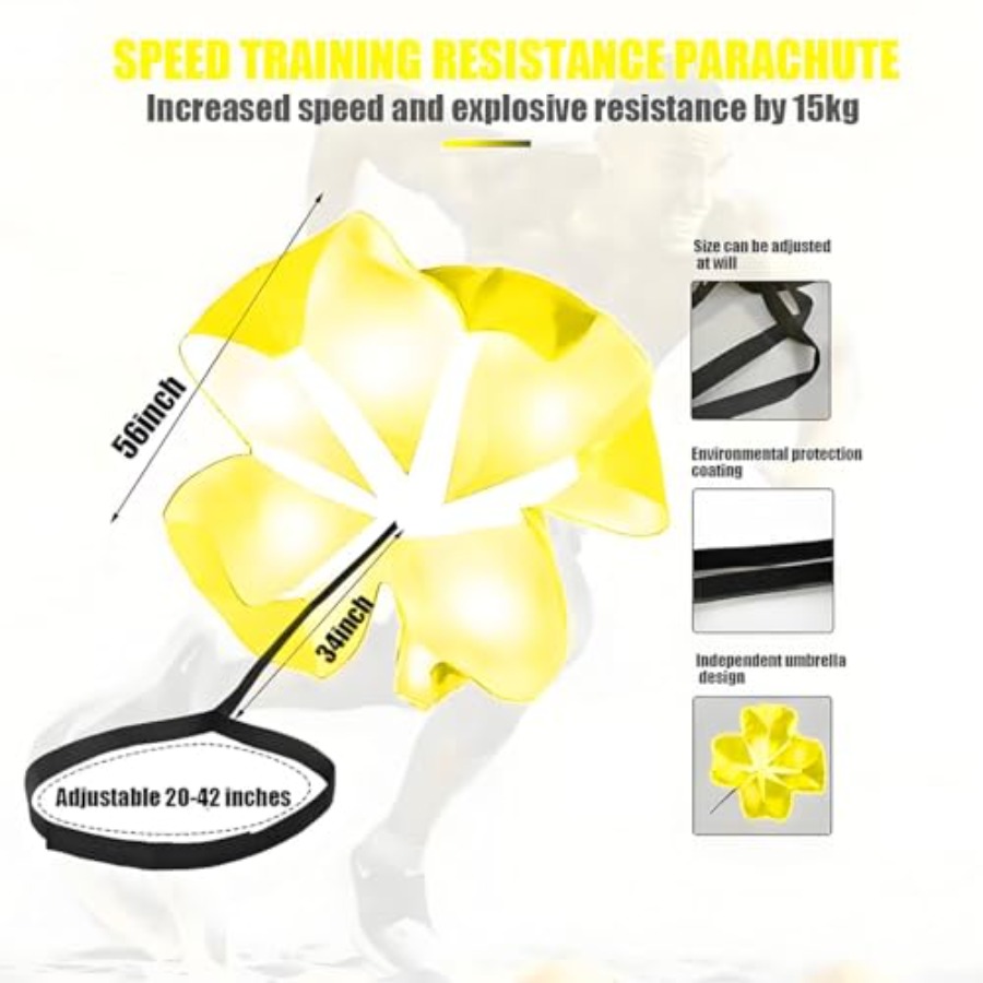 Running Speed Chute Resistance - Speed Parachute Sprint recensione e prezzo