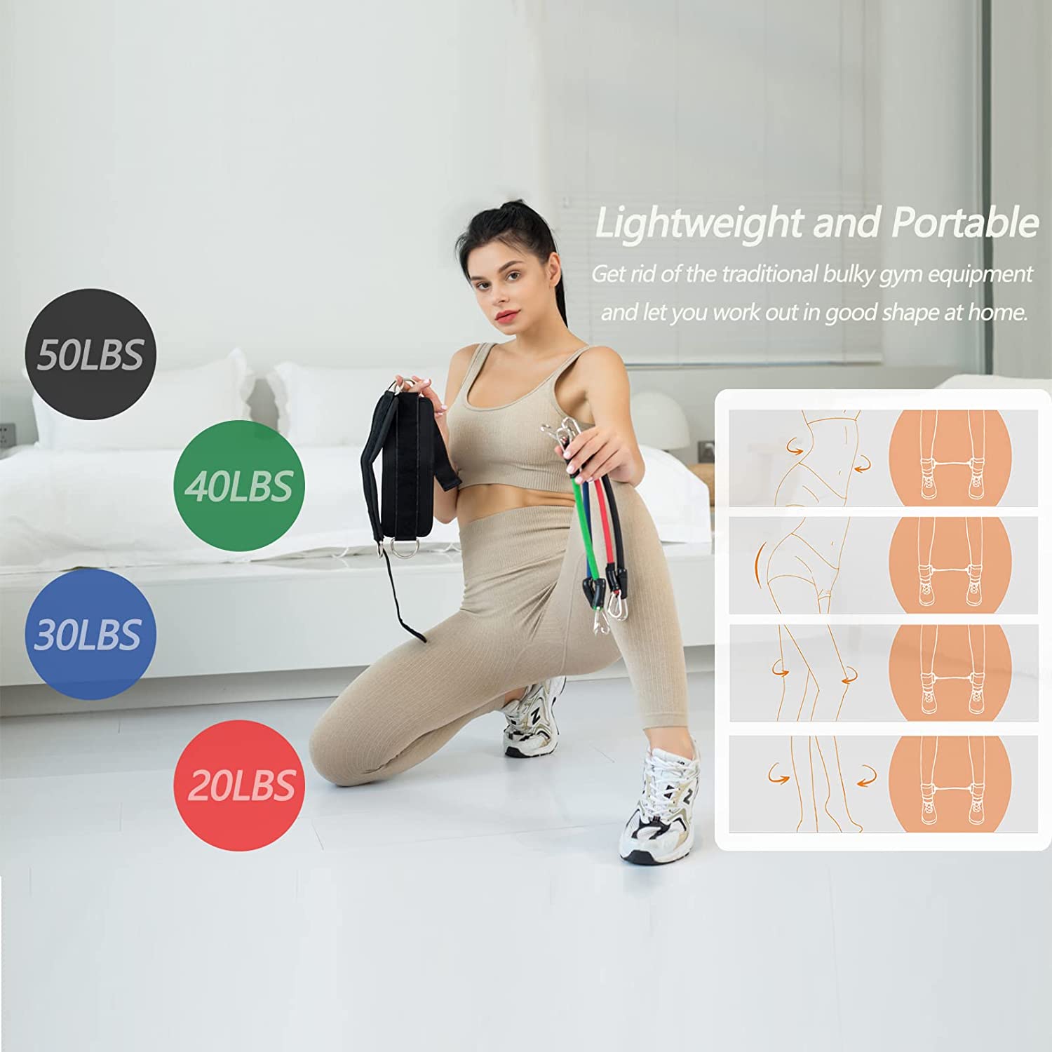 Elastic Resistance Band Suit,  - Home Gym Gear recensione e prezzo