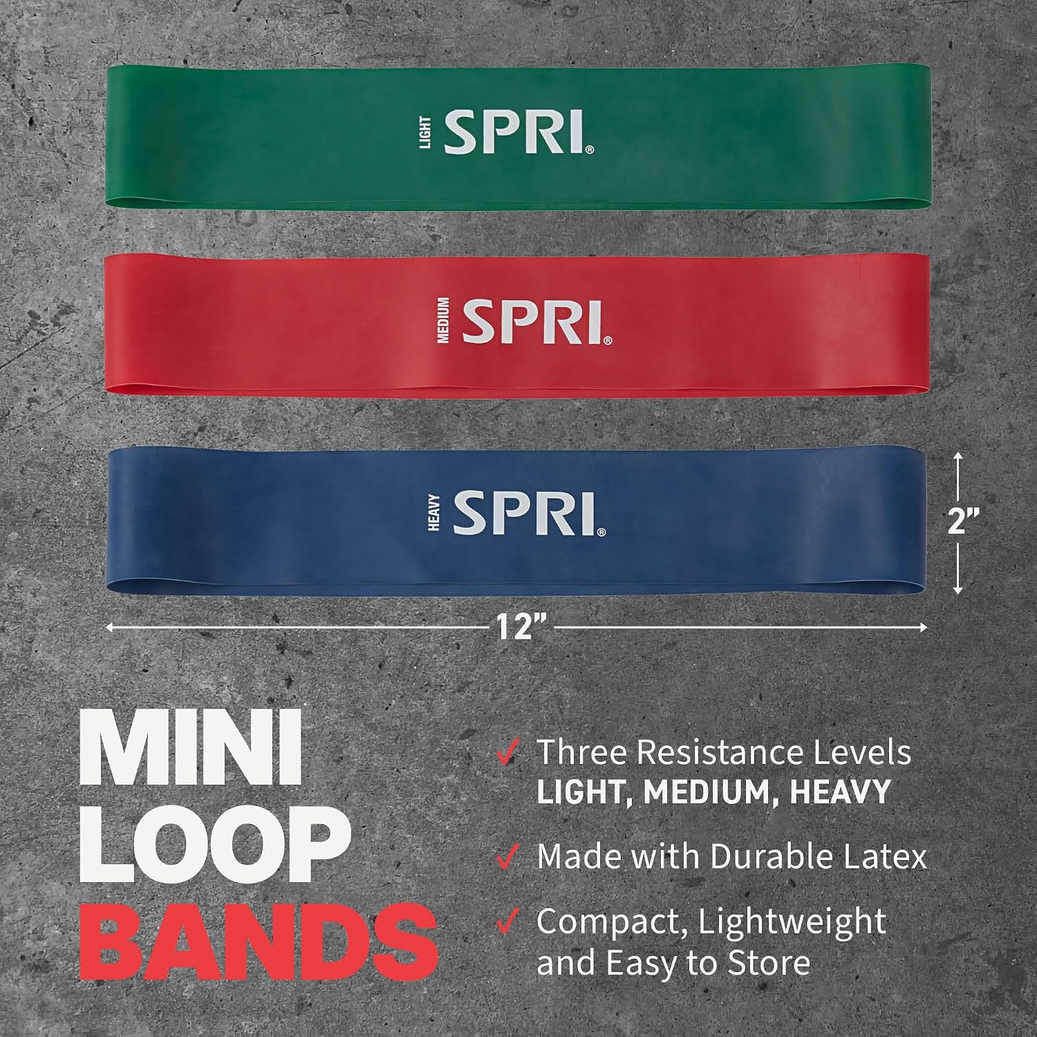 Mini Loop Bands Set of 3 - Lig - Resistance Loop Mini Band recensione e prezzo