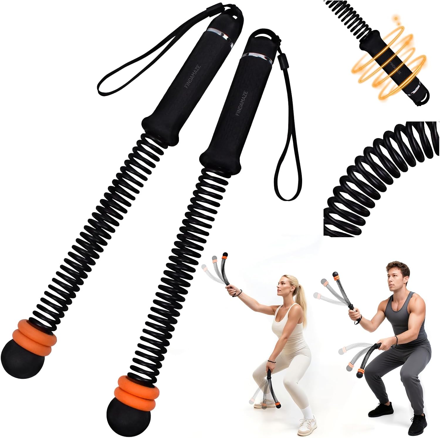 Ropeless Battle Ropes with Adj - Home Gym Exercise recensione e prezzo
