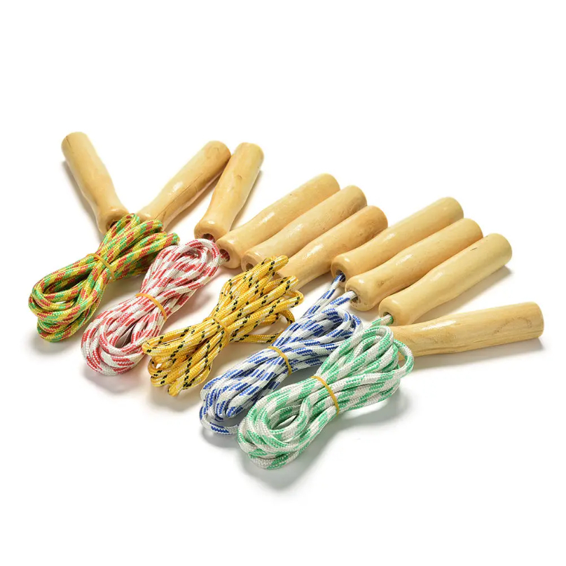 Sports Skipping Rope Wood Grip - Speed Parachute Sprint recensione e prezzo