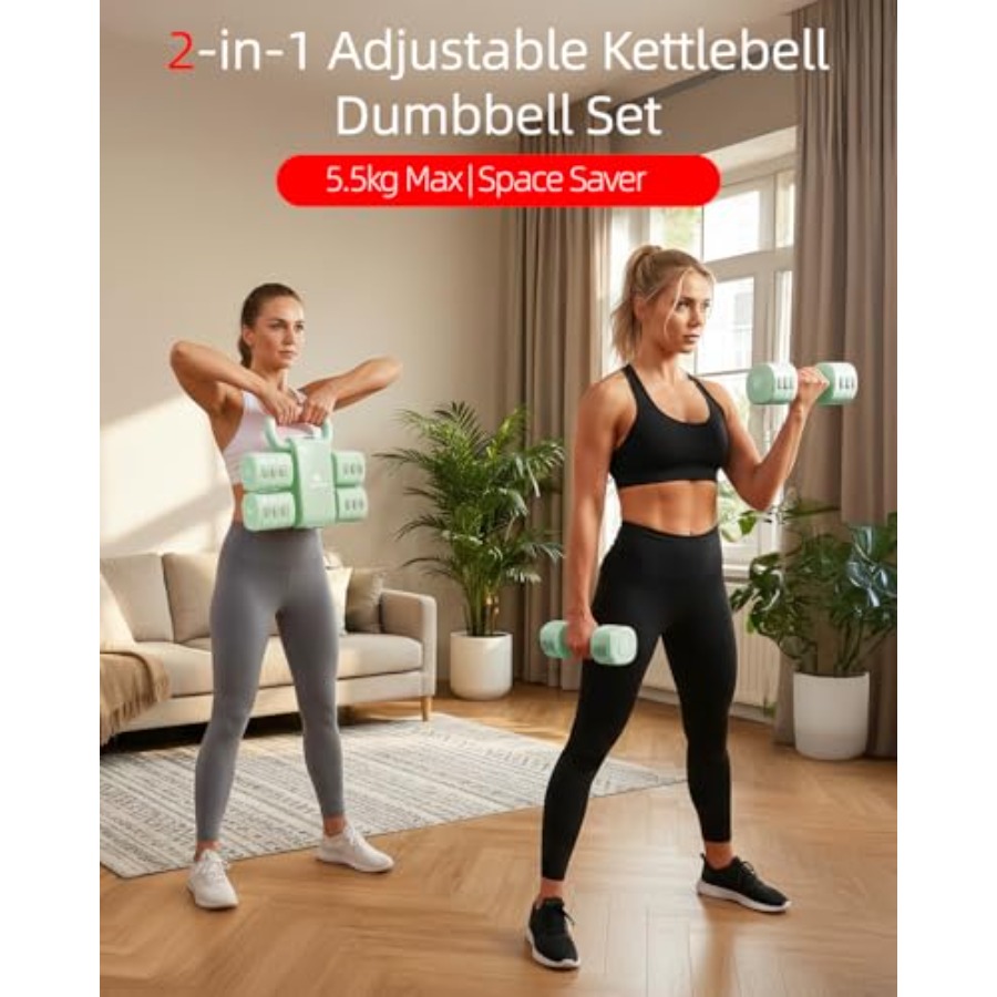 Home gym dumbbell set: 4-in-1  - Home Gym Dumbbell Set recensione e prezzo