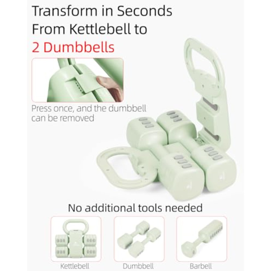 Home gym dumbbell set: 4-in-1  - Home Gym Dumbbell Set recensione e prezzo
