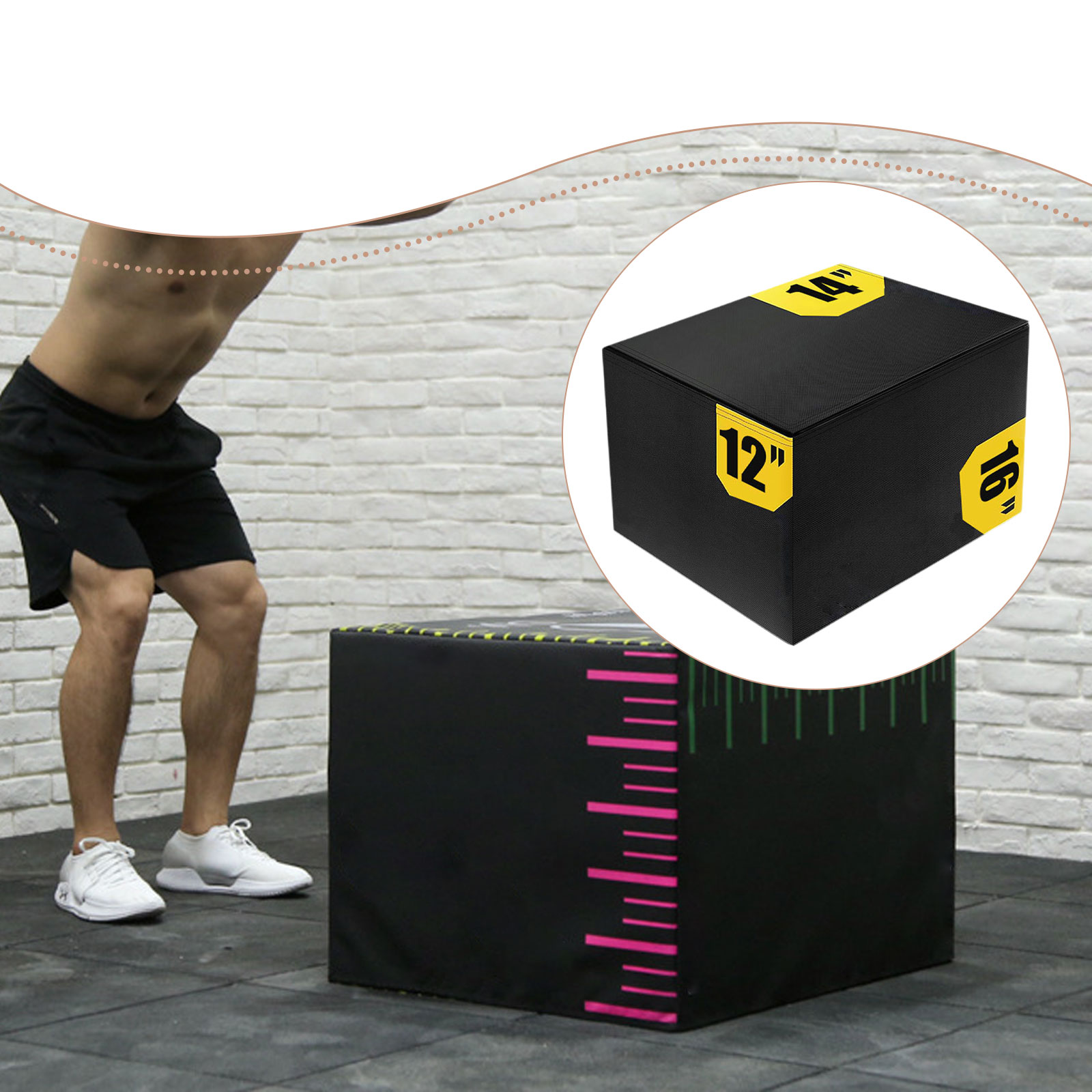 3 in 1 Plyometric Jumping Box  - Home Gym Jump Box recensione e prezzo