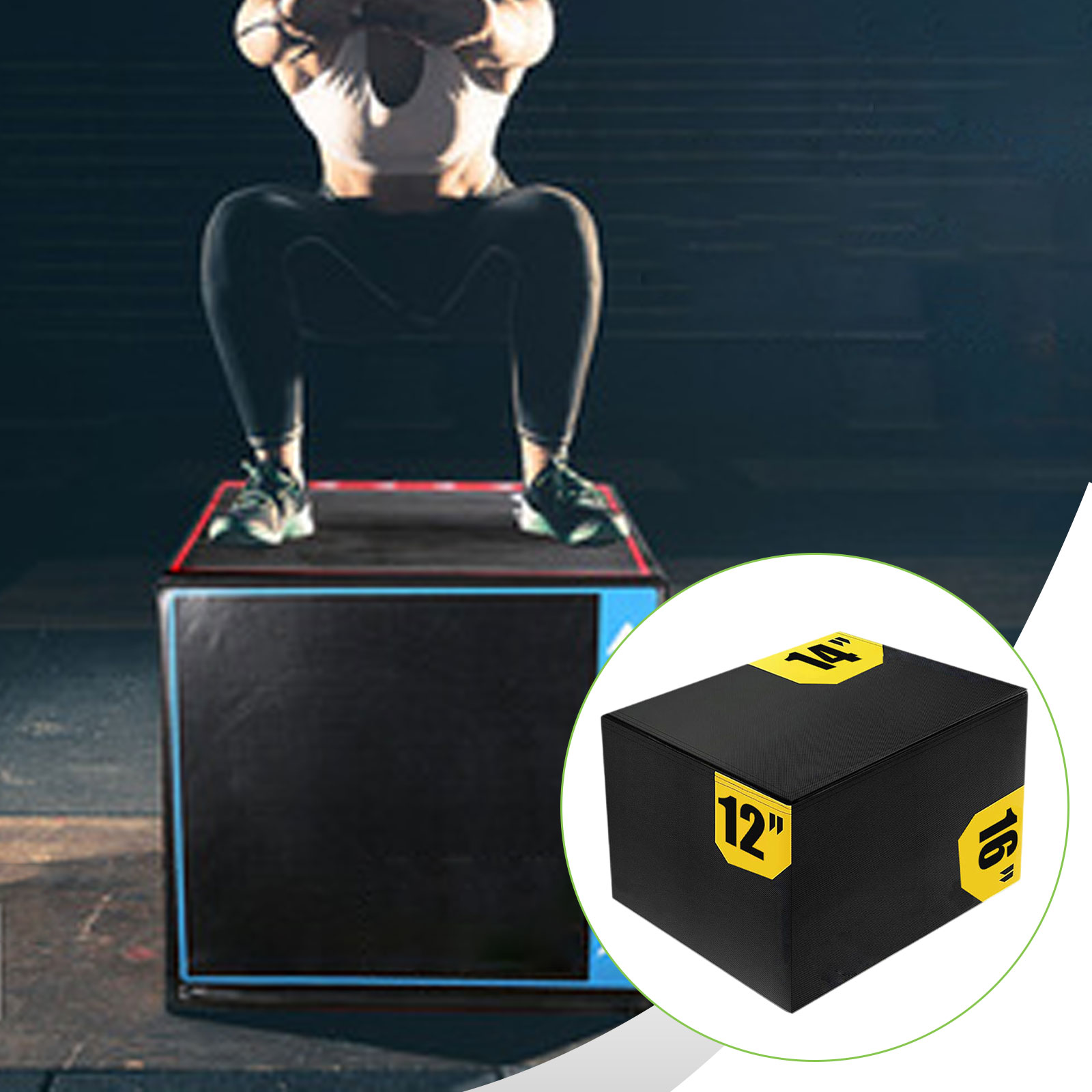 3 in 1 Plyometric Jumping Box  - Home Gym Jump Box recensione e prezzo