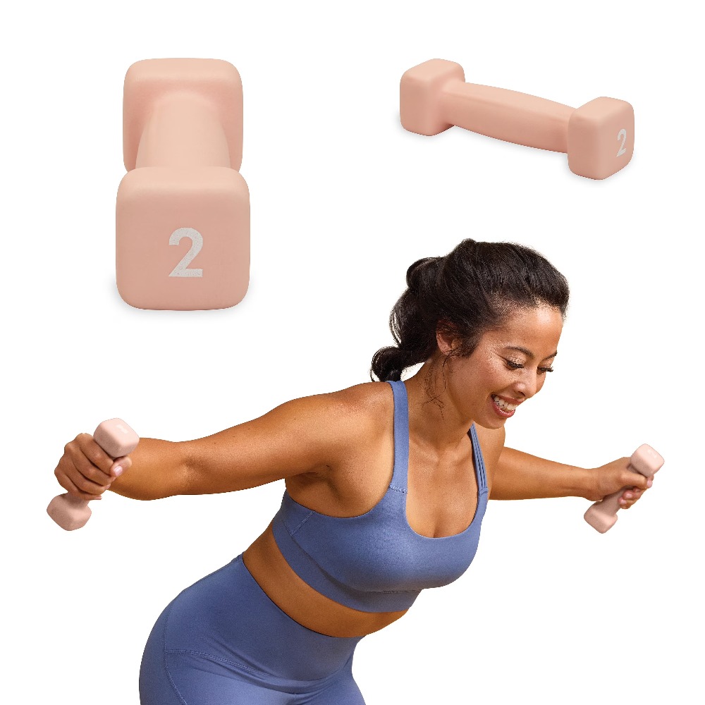 Neoprene Coated 2 Pound Dumbbe - Home Gym Exercise recensione e prezzo
