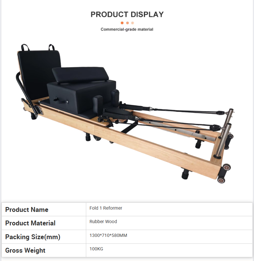 Space-Saving Foldable Oak Pila - Home Gym Exercise recensione e prezzo