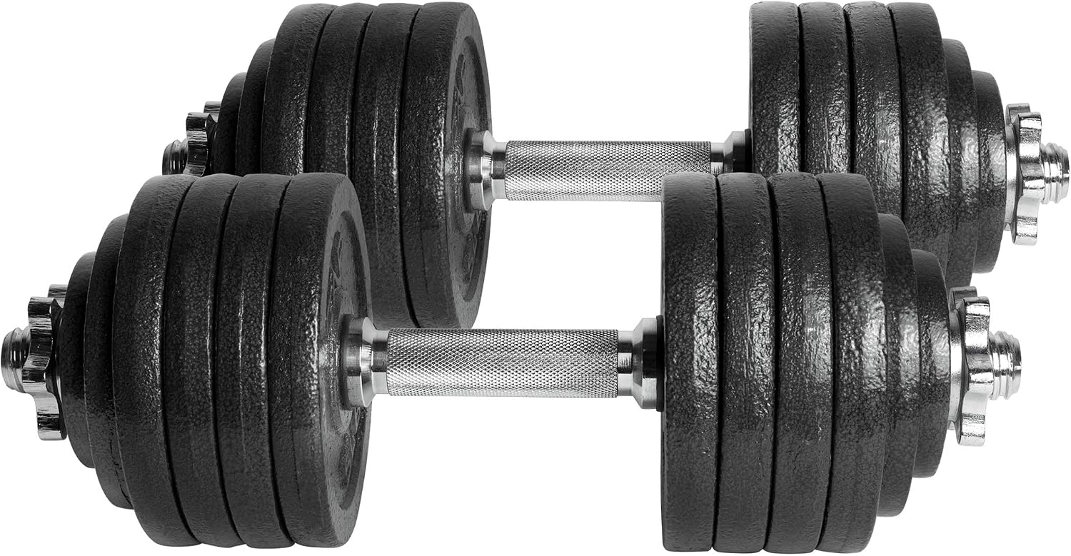 Adjustable Dumbbell Set 105lbs - Home Gym Dumbbell Set recensione e prezzo